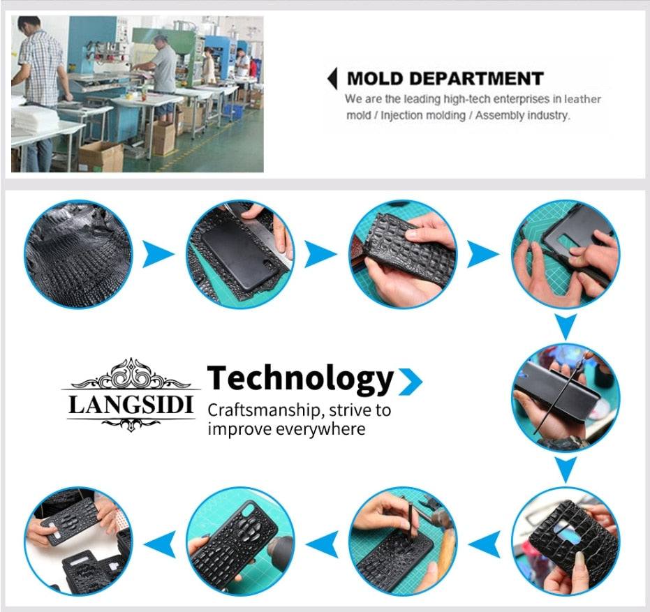 LANGSIDI Genuine Leather Retro Splice Case For Samsung - Premium Mobile Phone Cases from Langsidi - Just $32! Shop now at Dressmycell.com LANGSIDI Genuine Leather Retro Splice Case For Samsung - Premium Mobile Phone Cases from Langsidi - Just $32! Shop now at Dressmycell.com